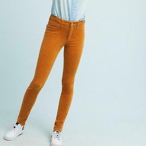 Anthropologie Pilco Corduroy High Rise Skinny Jeans